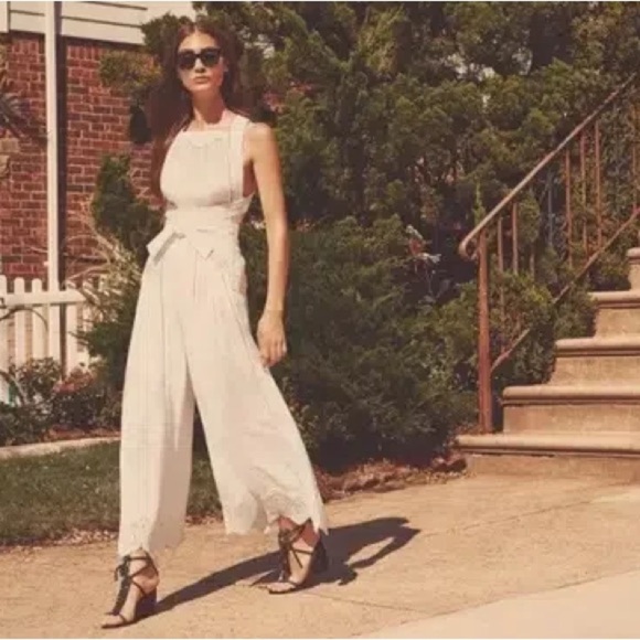 ZIMMERMANN EMPIRE VIRTUE JUMPSUIT WHITE Size: Zimmerman 3 - Picture 10 of 15